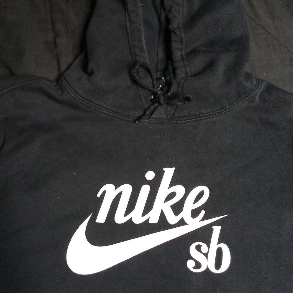 Vintage Y2K Nike SB Spell Out Hoodie Sweatshirt